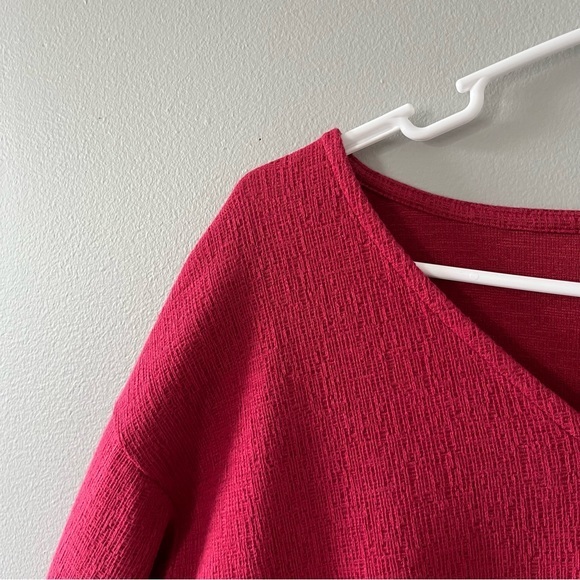 SOLD ‼️ Old‎ Navy Red Pullover 3/4 sleeve - Size M - Picture 5 of 8